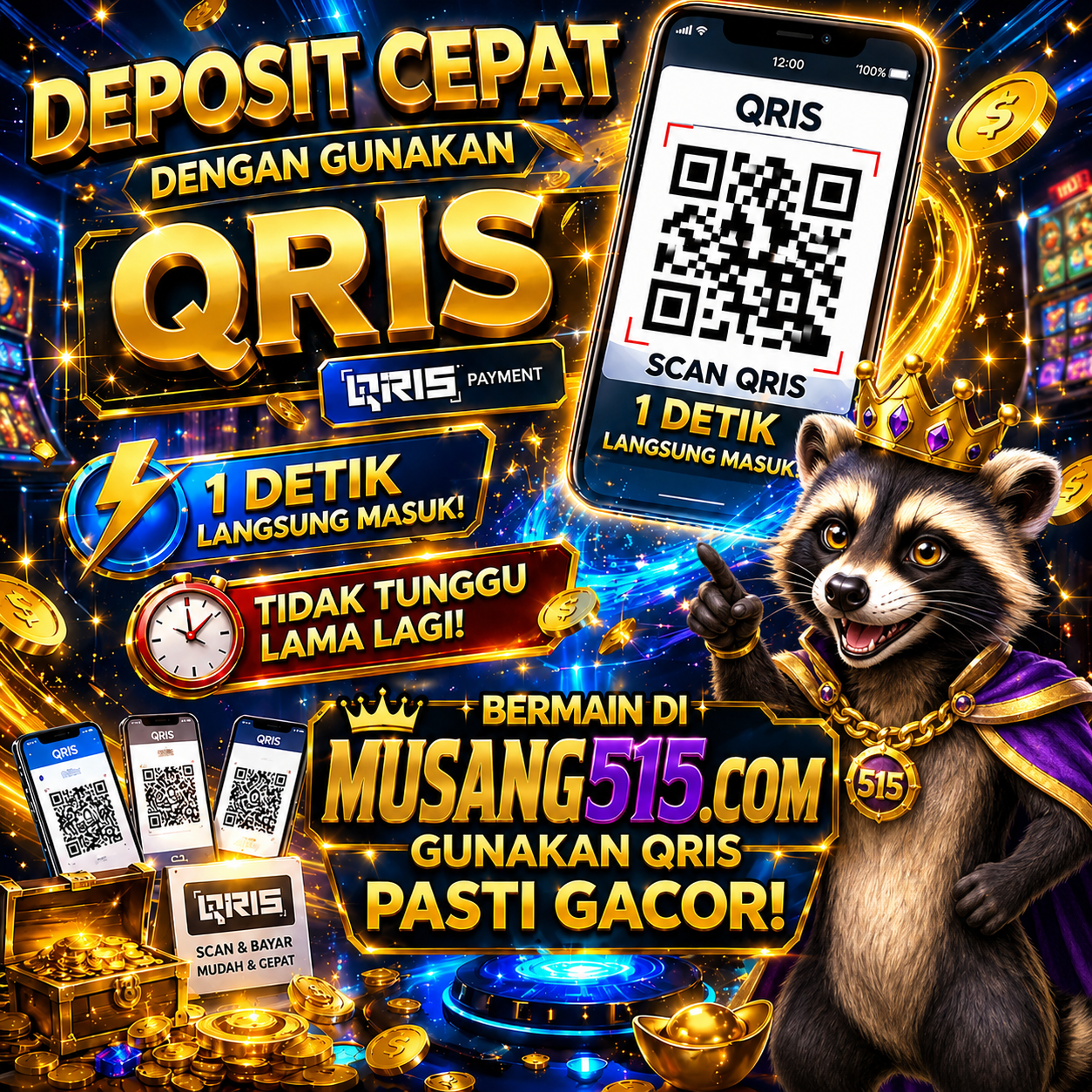 MUSANG515: Agen Judi Slot Online Deposit Dana Terpercaya 2026